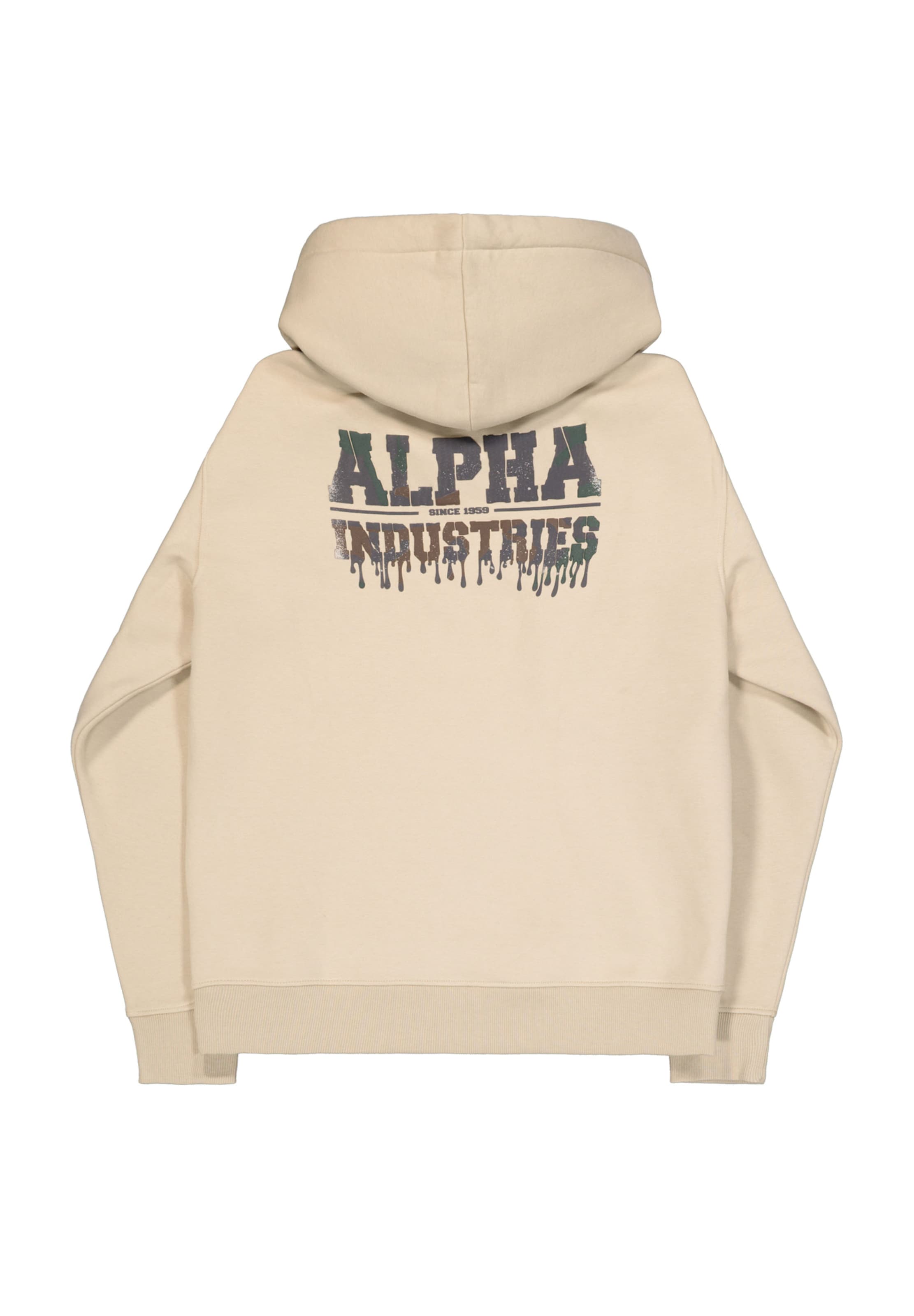 ALPHA INDUSTRIES Mikina - Béžová