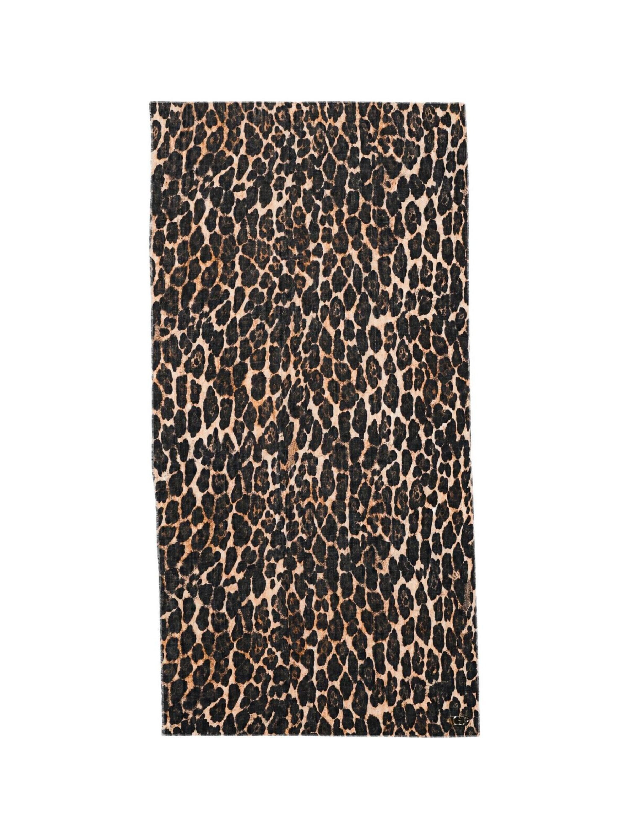 Foulard 'PRINTED SCARF AW5533 POL03' di GUESS in marrone: frontale