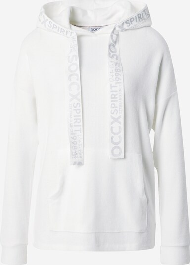 Soccx Sweater 'Rock the Boat' in Silver / Off white, Item view