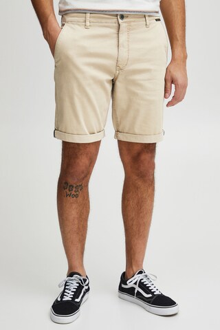 INDICODE JEANS Regular Shorts 'Luca' in Beige: Vorderseite