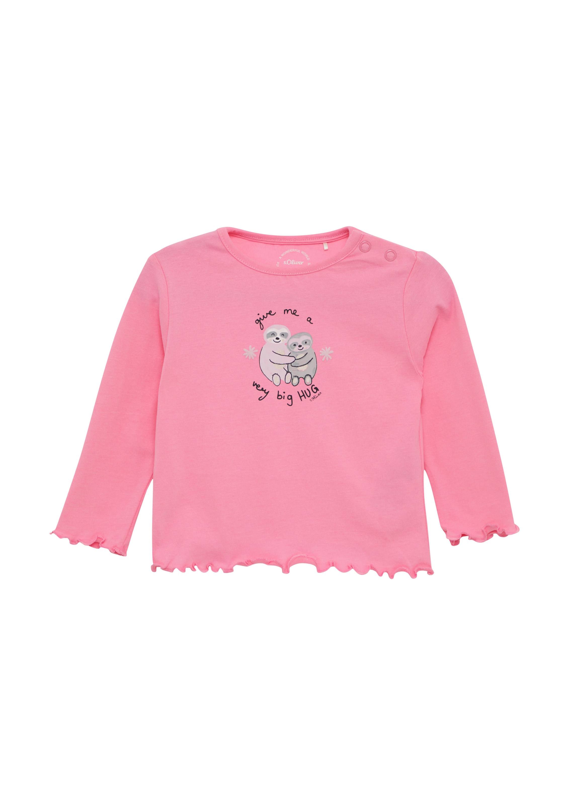 s.Oliver Shirt in Roze: voorkant