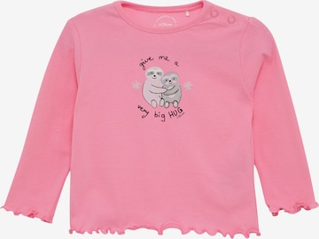 s.Oliver Shirt in Roze: voorkant