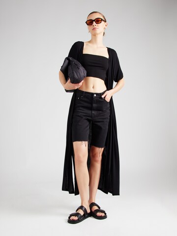 Soccx Knit Cardigan in Black