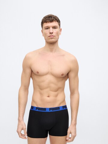 PUMA Boxershorts in Schwarz