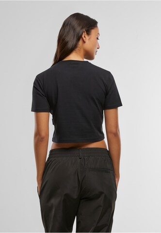 Pequs Tričko 'Fallen Angle' – černá