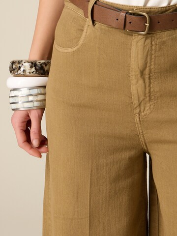 Baggy Pantalon oltre en marron