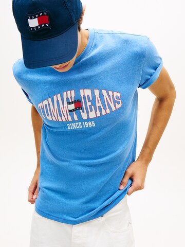 mėlyna Tommy Jeans Marškinėliai