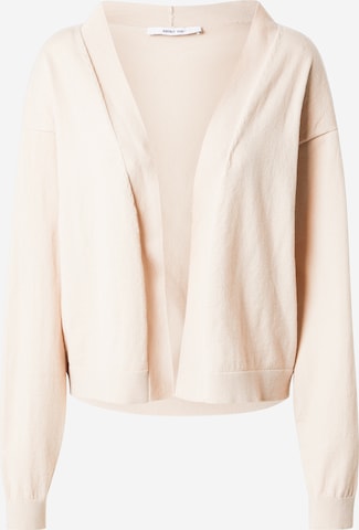 ABOUT YOU Πλεκτή ζακέτα σε μπεζ: μπροστά