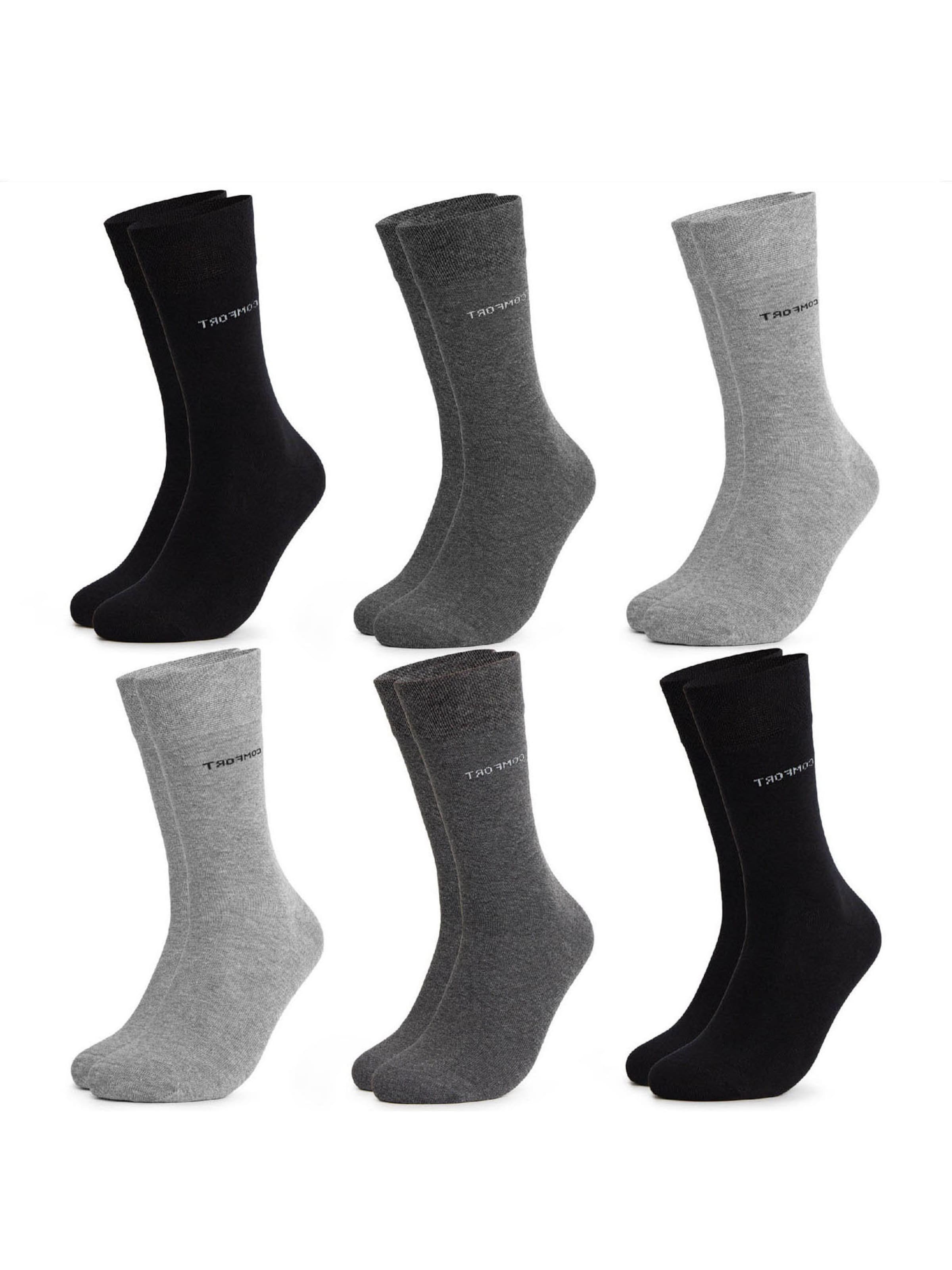 Calzino 'Komfort' di Occulto in grigio: frontale