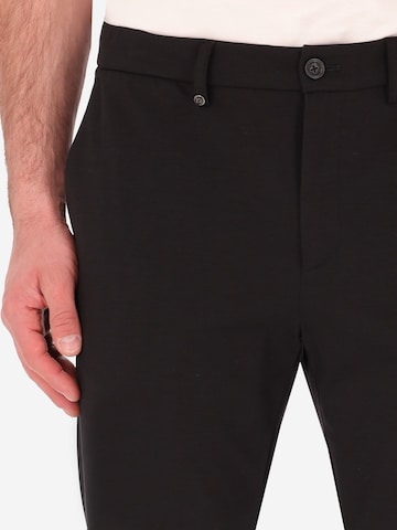 Distretto12 Regular Hose 'Milano' in Schwarz