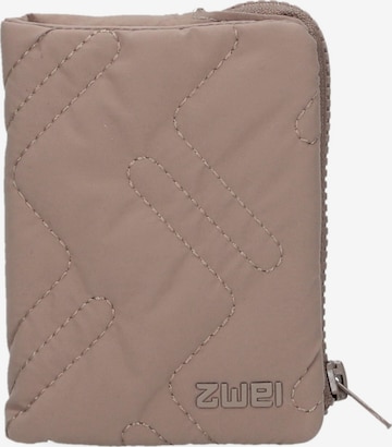 ZWEI Wallet 'CLEO CLW5' in Brown: front