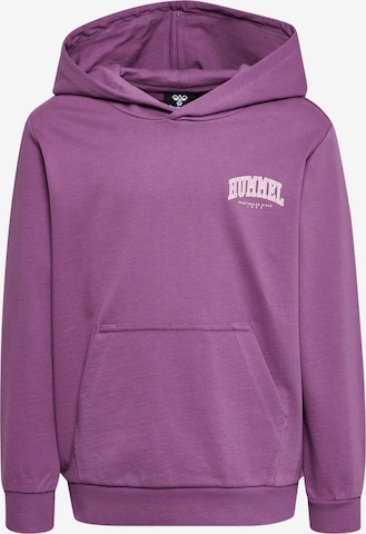 Hummel Sweatshirt 'Fast' in Purple: front