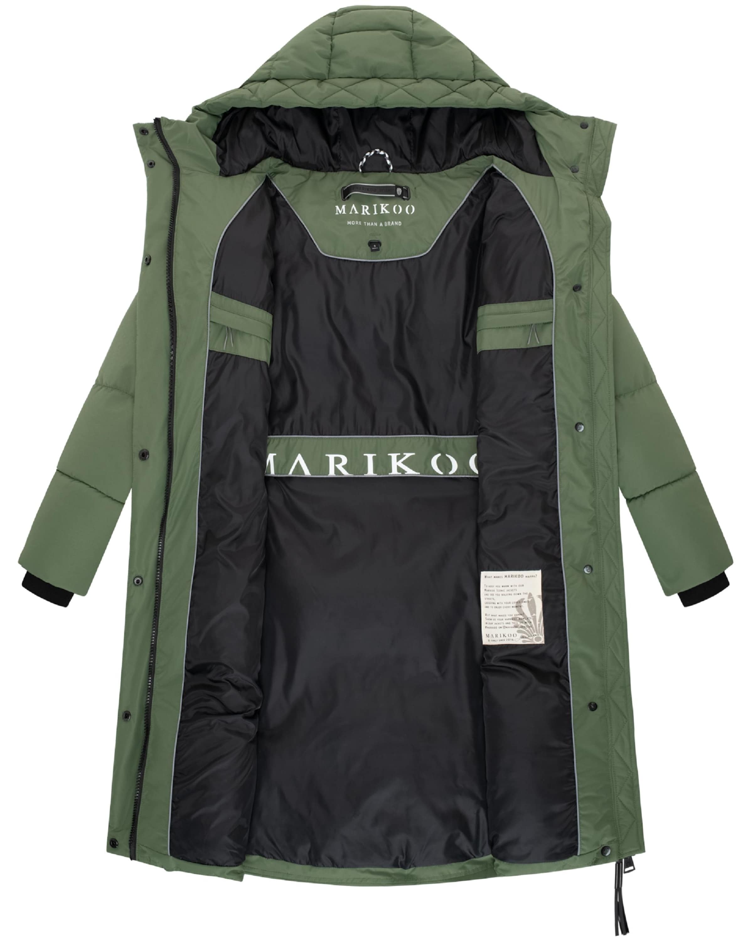 Manteau d’hiver 'Michikoo XVI' MARIKOO en vert