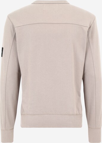 Calvin Klein Jeans Regular Fit Sweatshirt in Beige