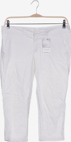 HOLLISTER Pants in M in White: front