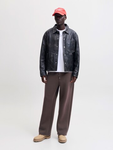 JACK & JONES - Loosefit Calças 'JPSTBILL' em castanho