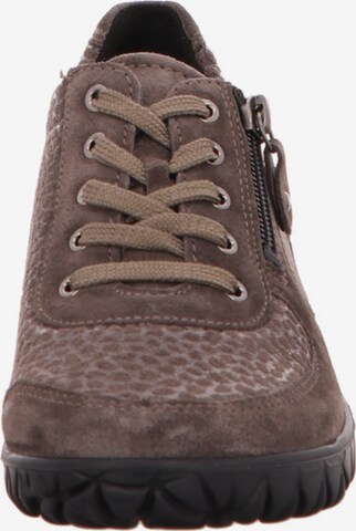 WALDLÄUFER Athletic Lace-Up Shoes in Brown