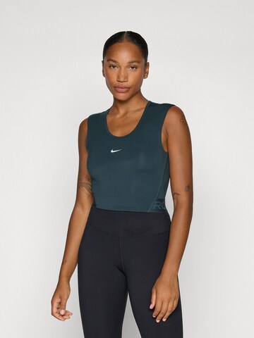 NIKESportski top 'Nike Pro' - zelena boja