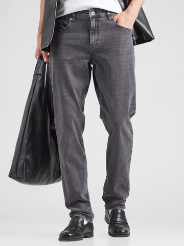 juoda KARL LAGERFELD JEANS Prigludęs Džinsai: priekis