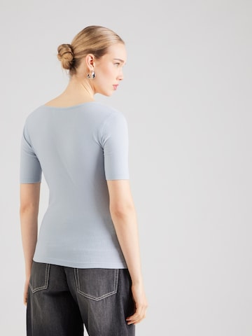 T-shirt Lee en bleu : derrière