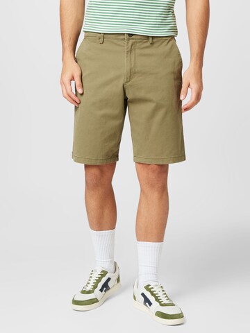 GAP Regular Chino trousers in Green: front