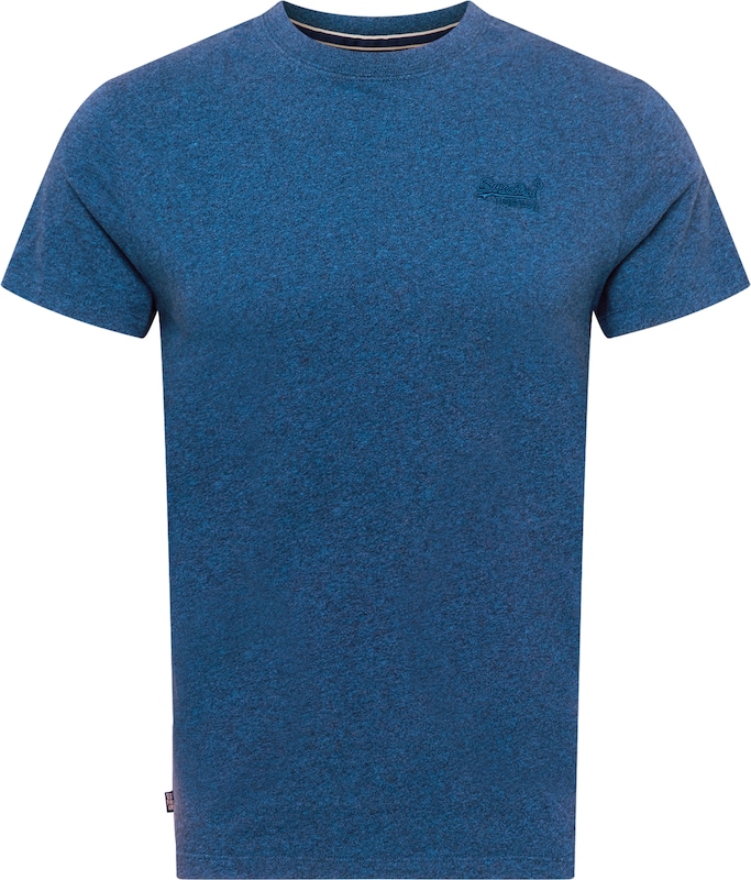 Superdry Tapered T-Shirt 'VINTAGE LOGO' in Blau