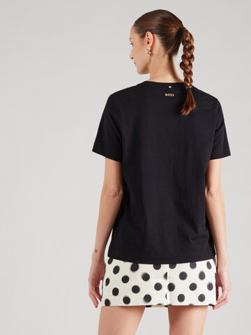 BOSS - Camiseta 'Ecosa' en negro