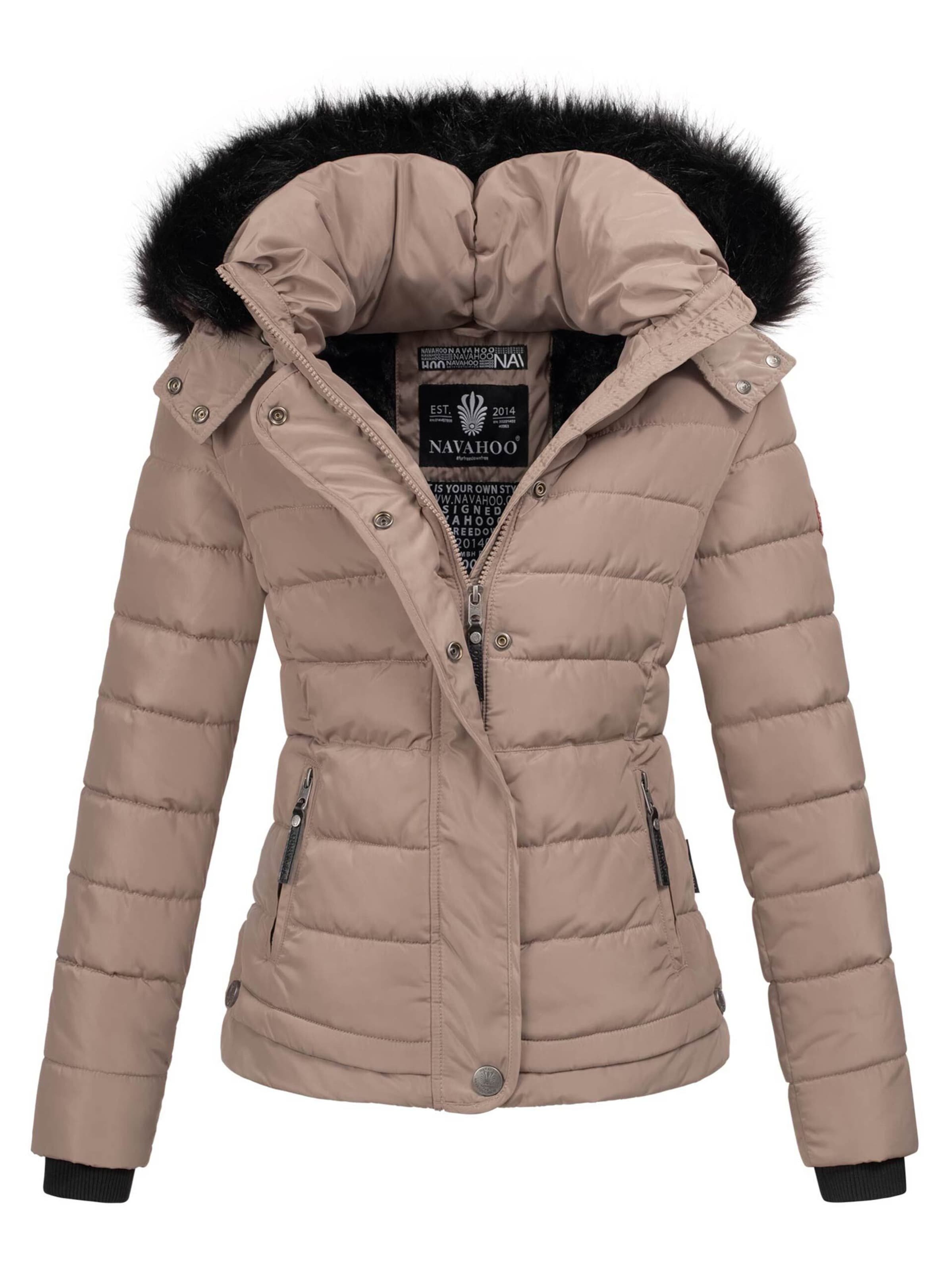 NAVAHOO Winter jacket in Beige: front