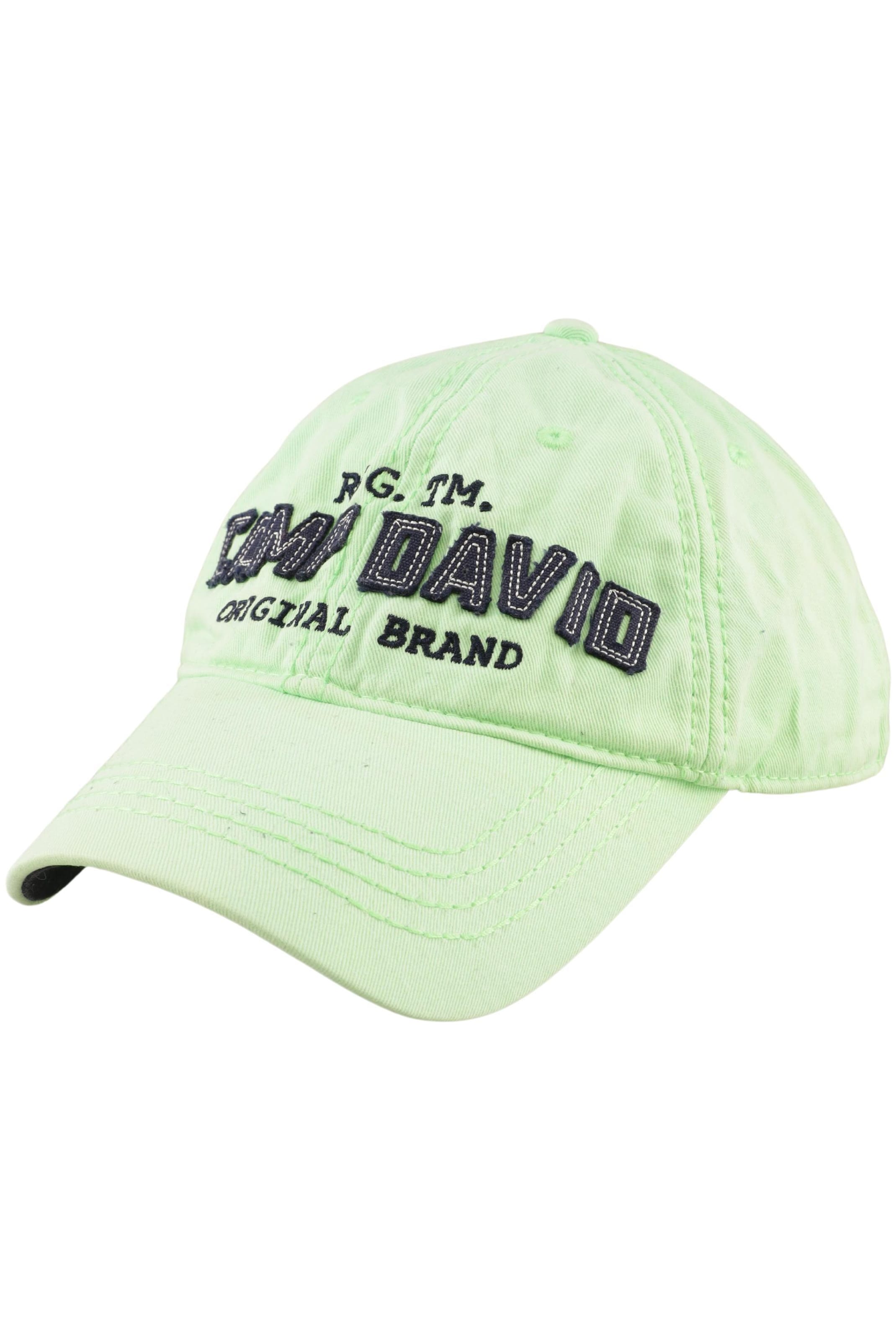 CAMP DAVID Hat & Cap in One size in Green: front