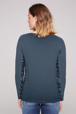 Pull-over Soccx en bleu