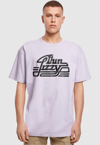 T-Shirt 'Thin Lizzy' Merchcode en violet : devant
