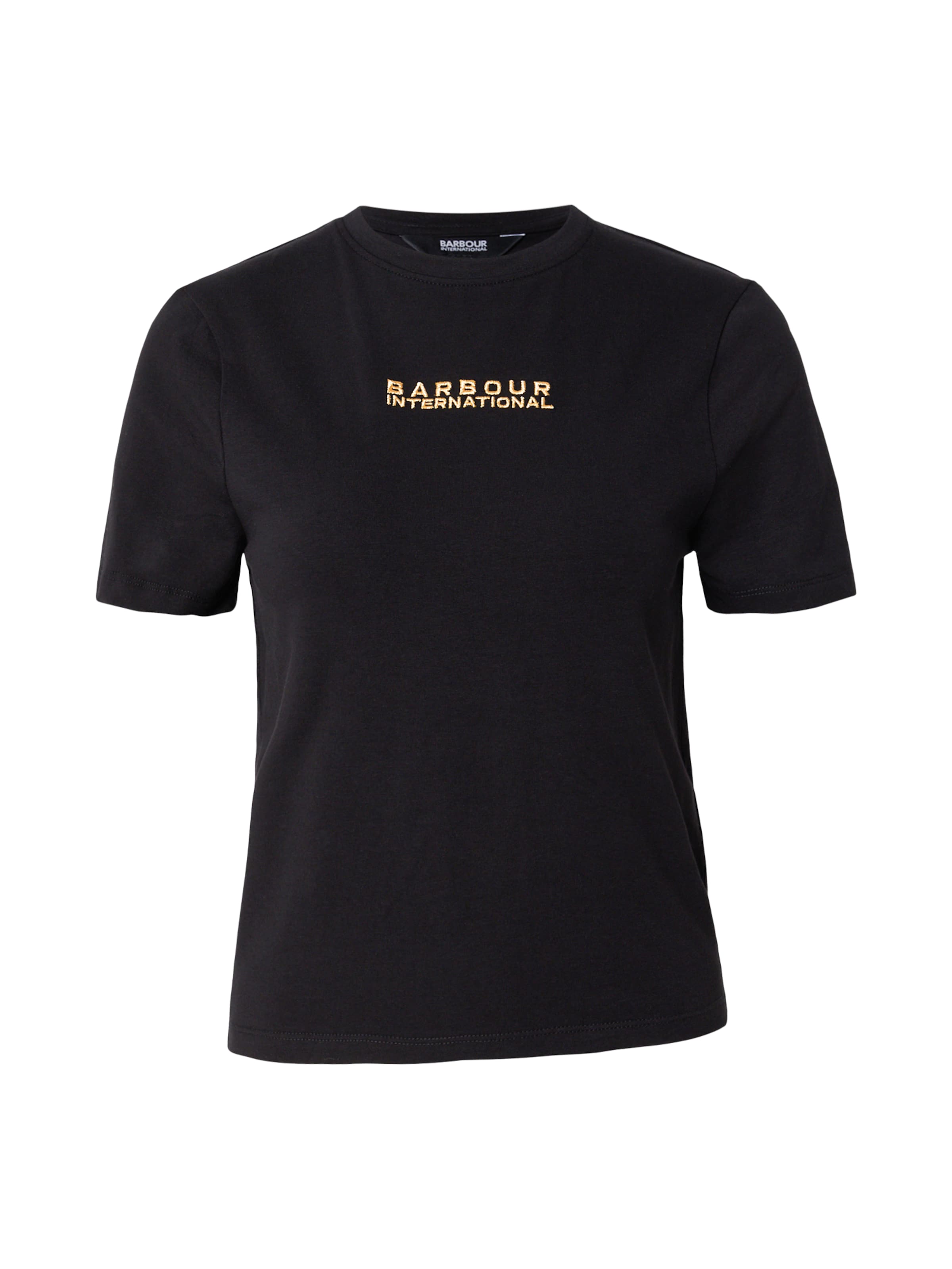 Barbour International - Camiseta 'Devin' en negro: frente
