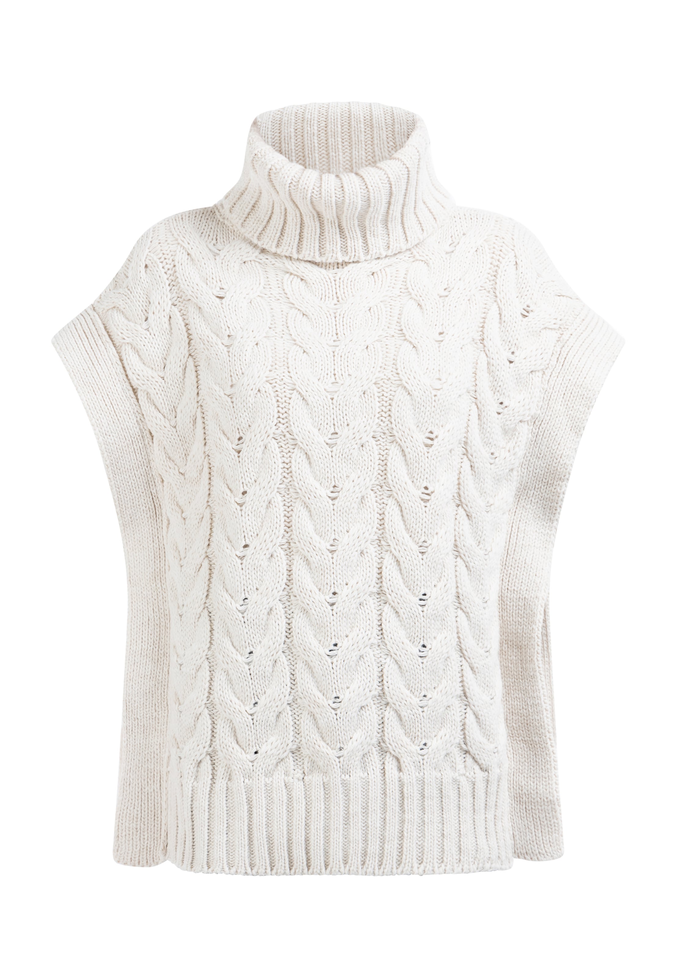 DreiMaster Vintage Sweater in White: front