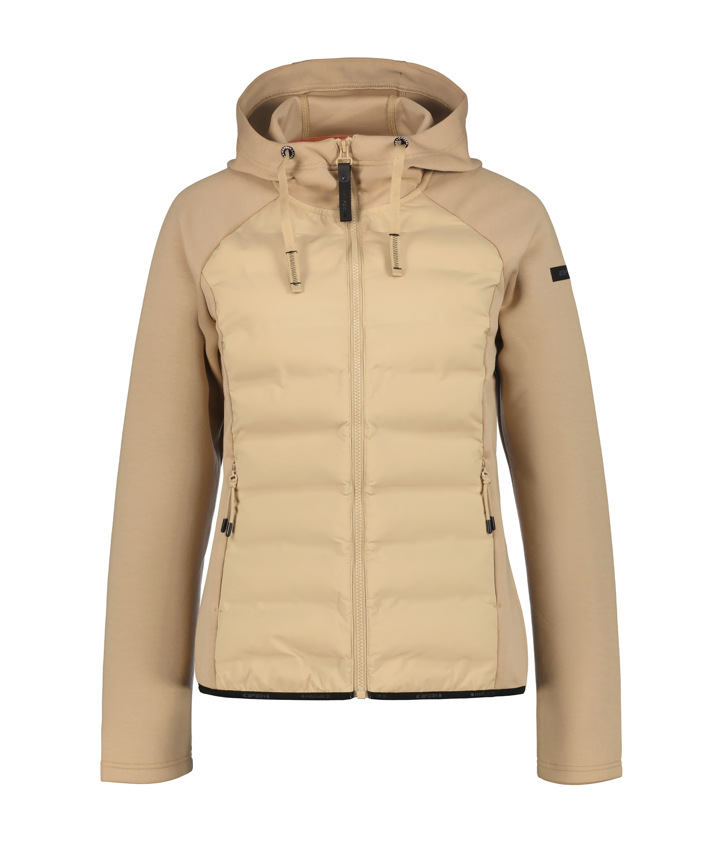 ICEPEAK Jacke in Beige: Vorderseite