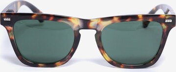 Lunettes de soleil 'MUMER' BIG STAR en marron : devant