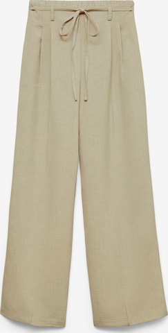 VERO MODA Wide Leg Laskoshousut 'VMPITRA' värissä beige: etupuoli
