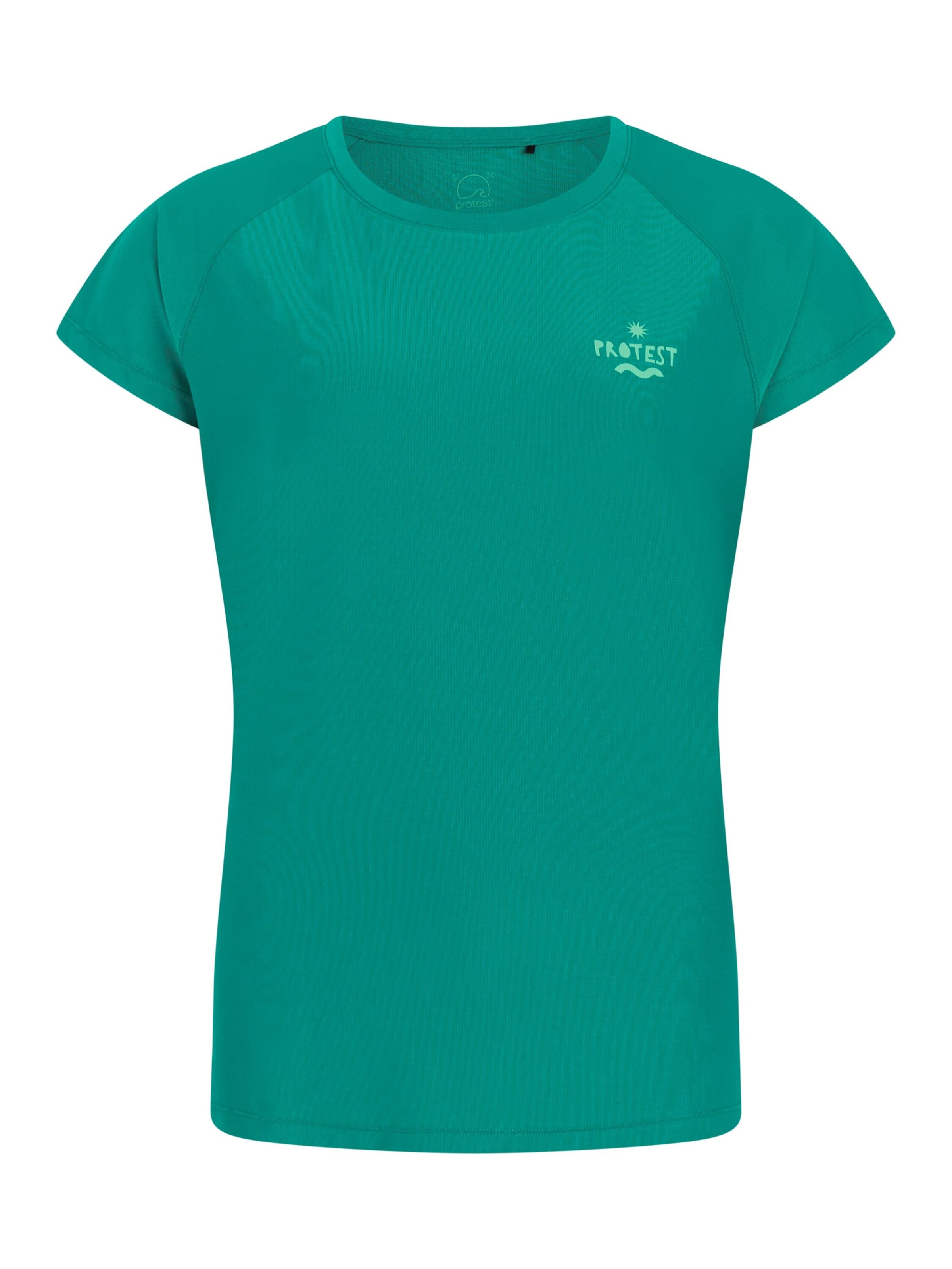 PROTEST Performance shirt 'PRTCal' in Green: front