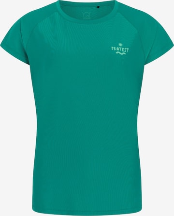 PROTEST Performance Shirt 'PRTCal' in Green: front