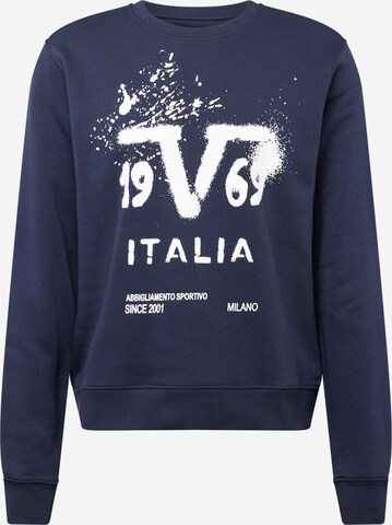 19V69 ITALIA Sweatshirt 'BENNO' in Blauw: voorkant