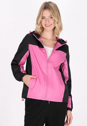 myMo ATHLSR Jacke in Pink: Vorderseite