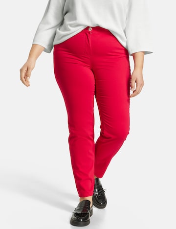 SAMOON Regular Jeans in Pink: predná strana