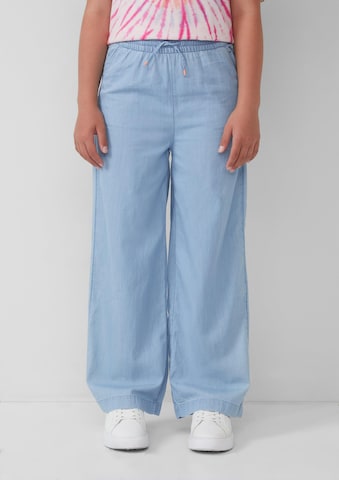 Wide Leg Jean s.Oliver en bleu : devant