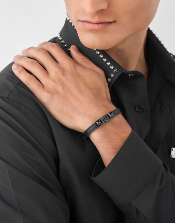 Bracelet 'PLEIN ENIGMA' Philipp Plein Jewellery en noir