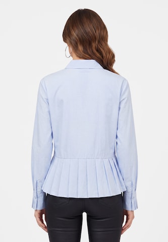 faina Blouse 'Feminine' in Blauw