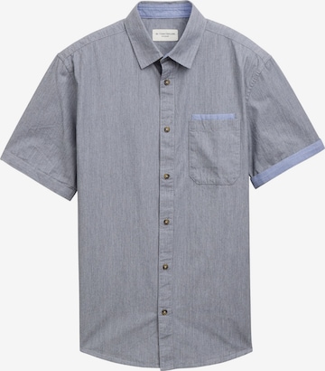 Chemise TOM TAILOR en bleu : devant