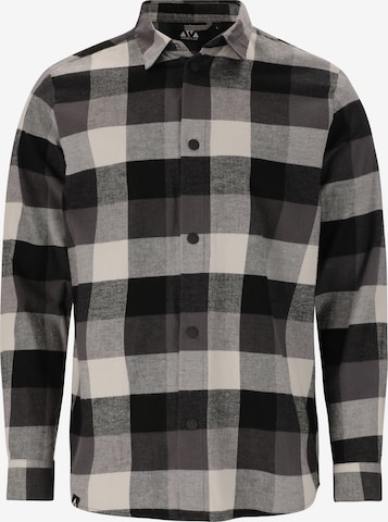 Whistler Athletic Button Up Shirt 'Riglet' in Black: front