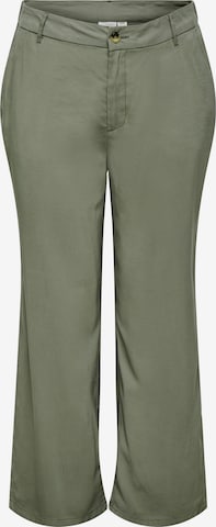 ONLY CarmakomaLoosefit Hlače 'CARARIS' - zelena boja: prednji dio