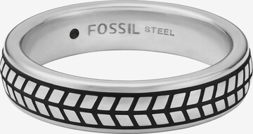 FOSSIL Ring in Silver: front