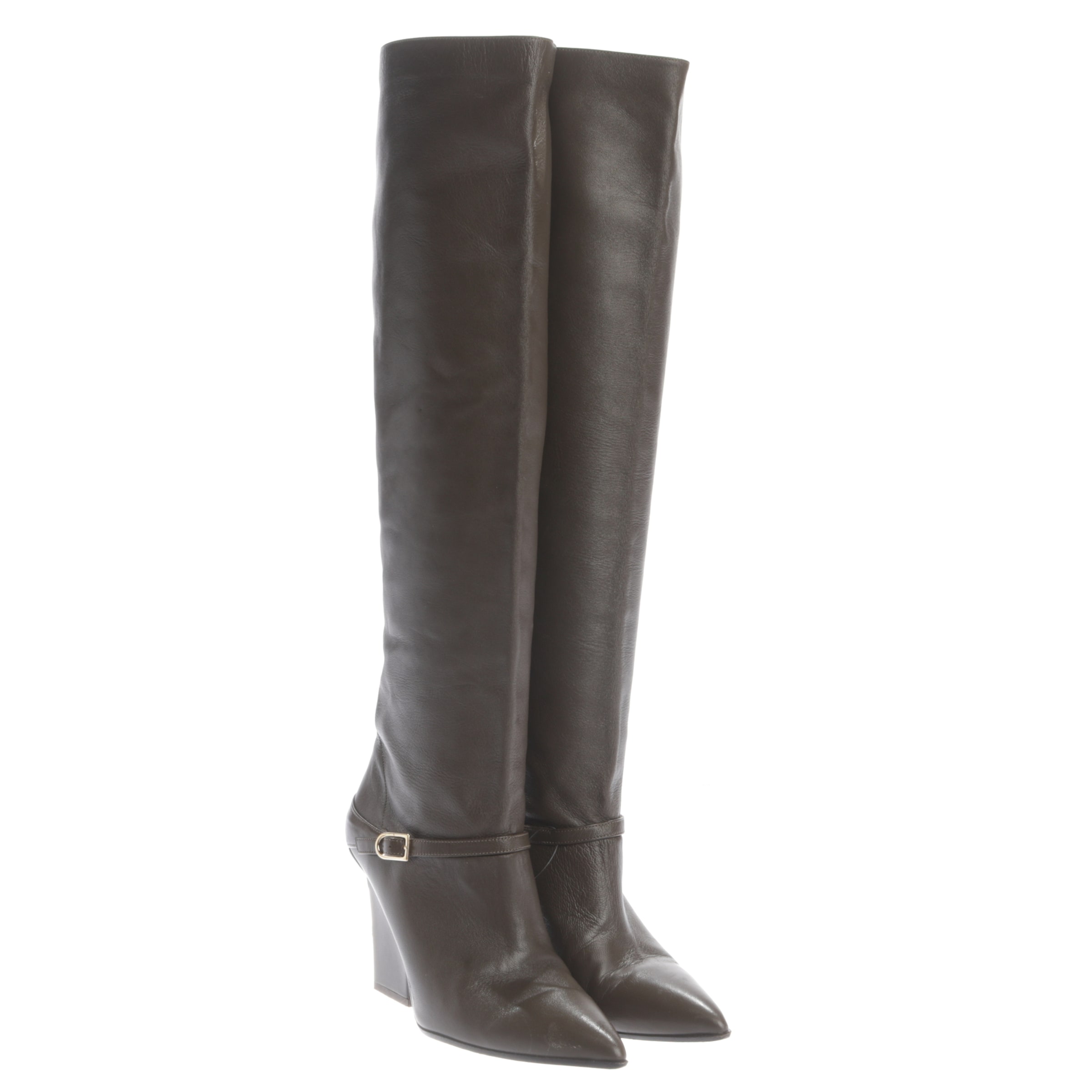 Aquazzura Dress Boots in 36,5 in Brown: front