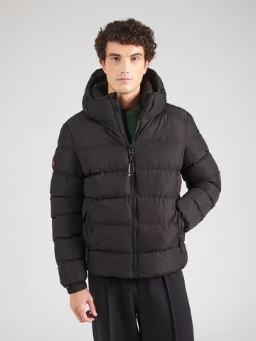 Superdry Jacke in Schwarz: Vorderseite